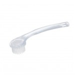 Clear round Nail Dust brush